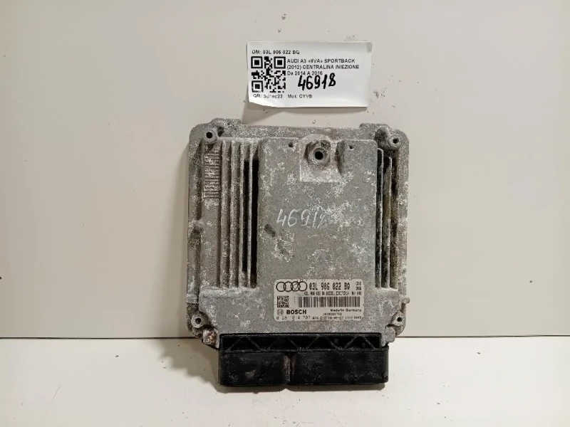 Centralina Iniezione 03L 906 022 BQ Audi A3 8VA Sportback 2012