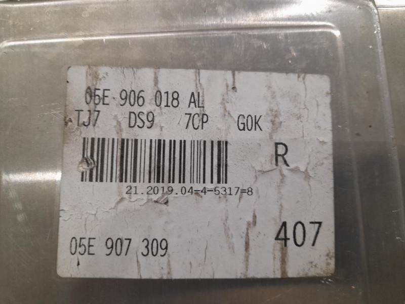 Centralina Iniezione 05E906018AL 05E907309 Audi A3 8VF Sportback 2016