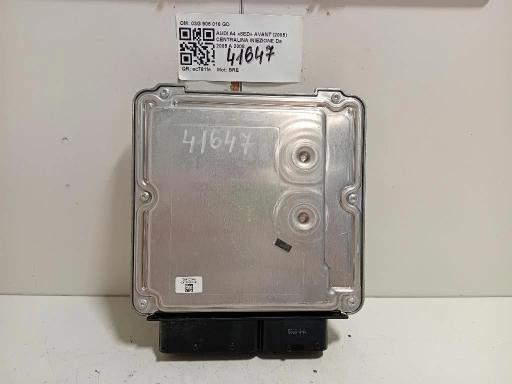 Centralina Iniezione 03G 906 016 GD Audi A4 8ED Avant 2005