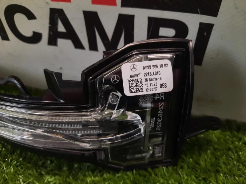 Fanalino Direzionale Specchio ANT DX A0999061802 Mercedes Classe A W177 2018