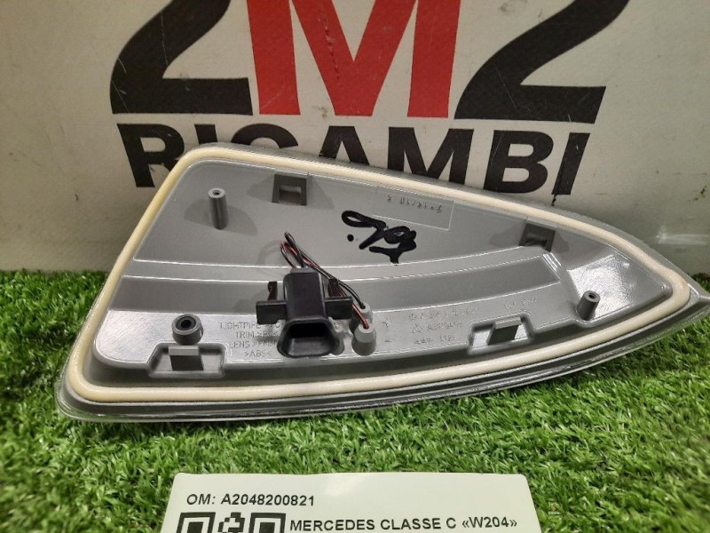 Fanalino Direzionale Specchio ANT DX A2048200821 Mercedes Classe C W204 2007
