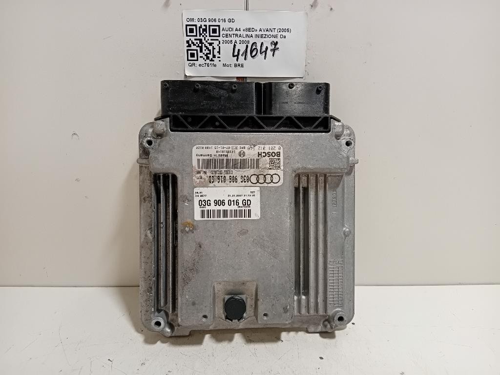 Centralina Iniezione 03G 906 016 GD Audi A4 8ED Avant 2005