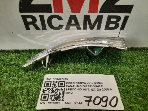 Fanalino Direzionale Specchio ANT SX FD3447416 Ford Fiesta VI 2008
