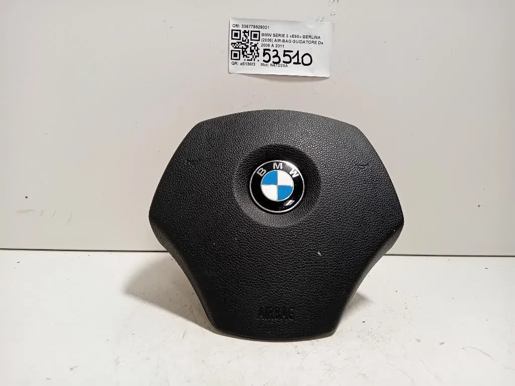Air-bag Guidatore 336779829021 Bmw Serie 3 E90 Berlina 2005