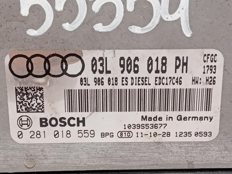 Centralina Iniezione 03L906018 Audi A4 8K2 2008