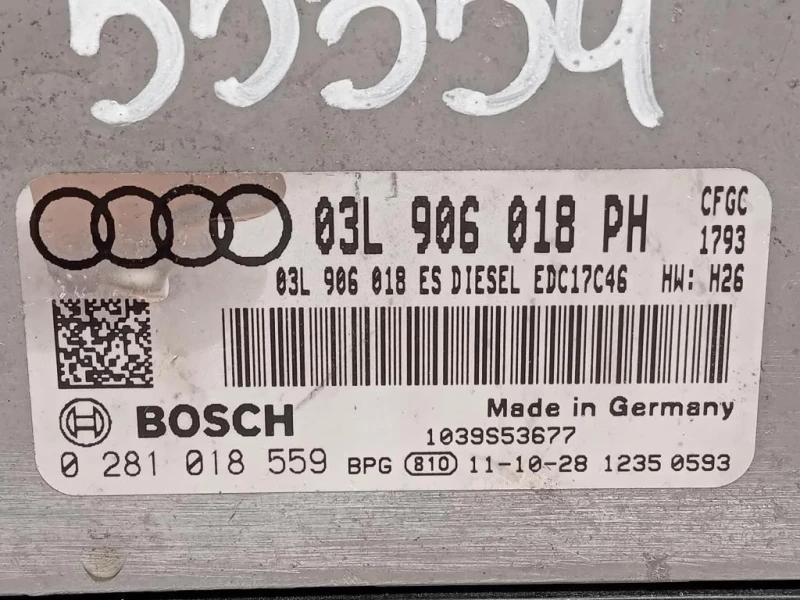 Centralina Iniezione 03L906018 Audi A4 8K2 2008