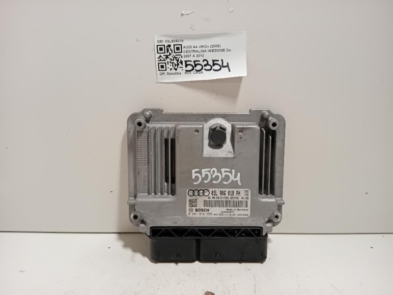 Centralina Iniezione 03L906018 Audi A4 8K2 2008