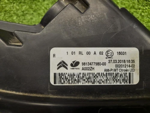 Fanalino LUCE Diurna ANT DX 9813477980 Citroen C3 Aircross 2017