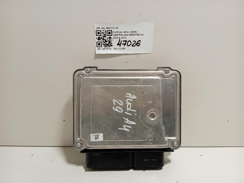 Centralina Iniezione 03L 906 018 JR Audi A4 8K2 2008