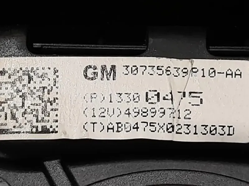 Air-bag Guidatore AIRBAG VOLANTE OPEL COD 13300475 Opel Astra J 2012