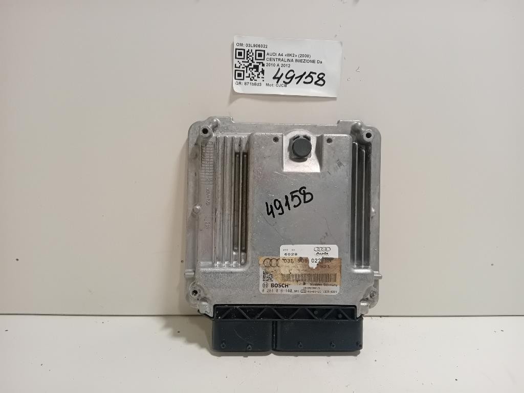 Centralina Iniezione 03L906022 Audi A4 8K2 2008
