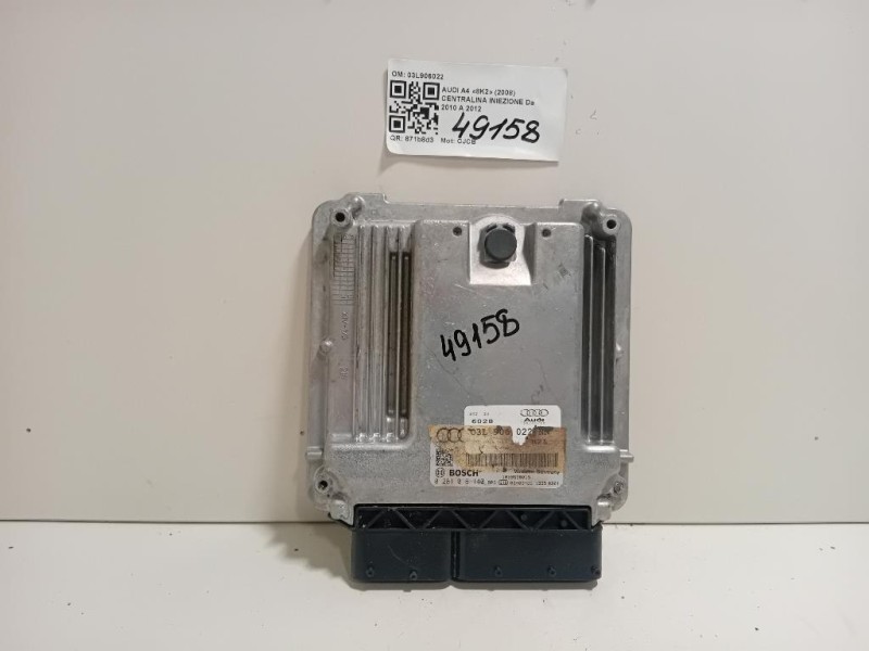 Centralina Iniezione 03L906022 Audi A4 8K2 2008