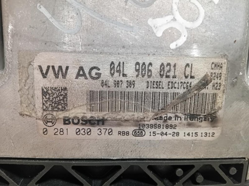 Centralina Iniezione 04L906021CL Audi A4 8K2 2012