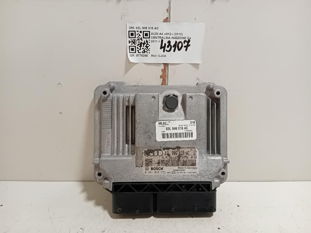 Centralina Iniezione 03L 906 018 AC Audi A4 8K2 2012