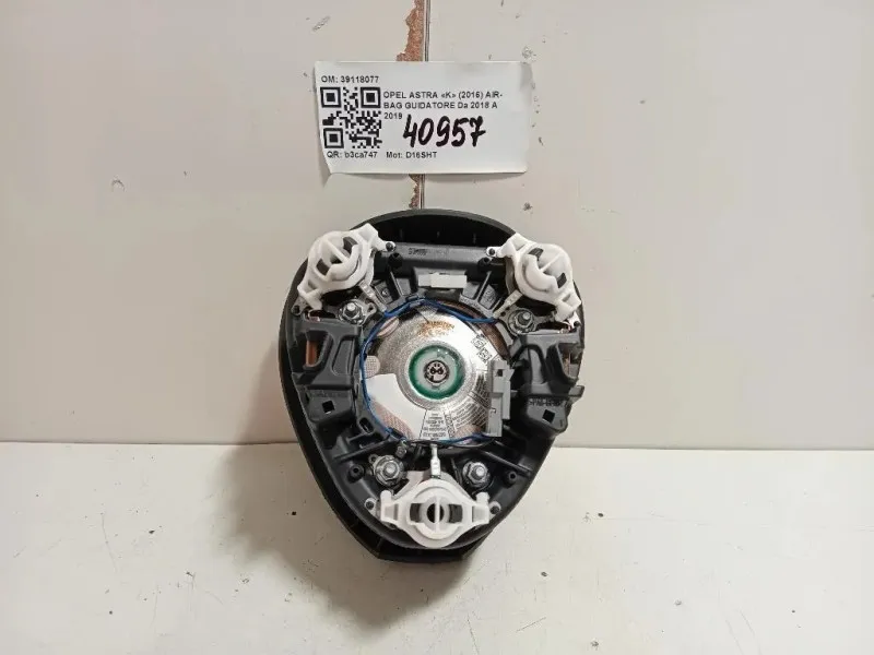 Air-bag Guidatore 39118077 Opel Astra K 2016