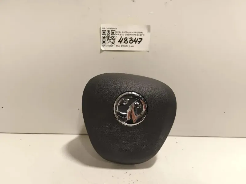 Air-bag Guidatore 34193240G Opel Astra K SW 2016