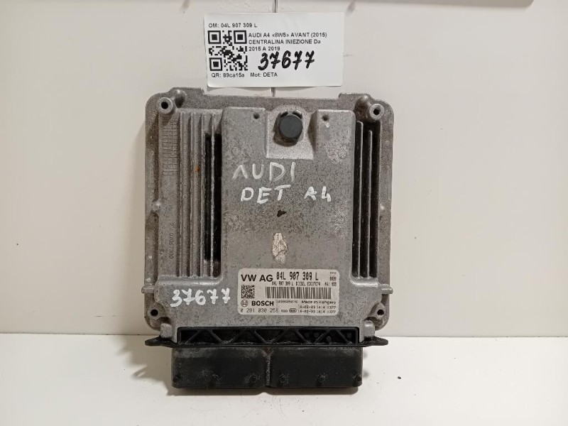 Centralina Iniezione 04L 907 309 L Audi A4 8W5 Avant 2015
