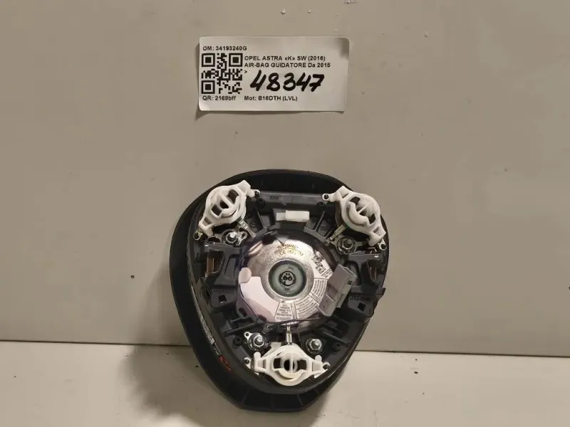 Air-bag Guidatore 34193240G Opel Astra K SW 2016