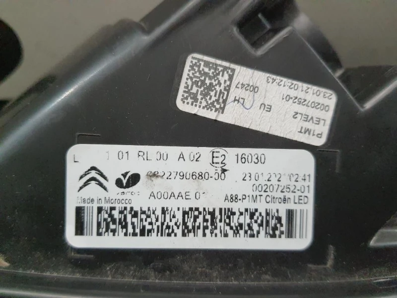 Fanalino LUCE Diurna ANT SX 9822790680 Citroen C3 Aircross 2017