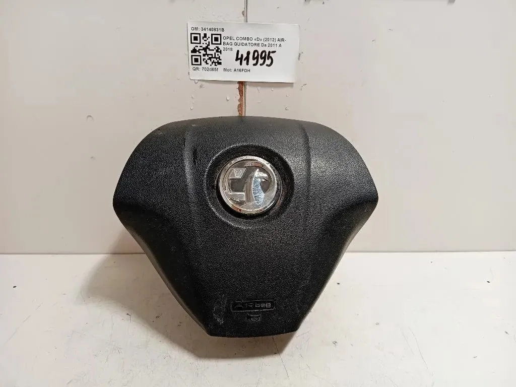 Air-bag Guidatore 34140831B Opel Combo D 2012