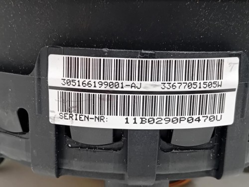 Air-bag Guidatore 305166199001 Bmw Serie 3 E90 Berlina 2005