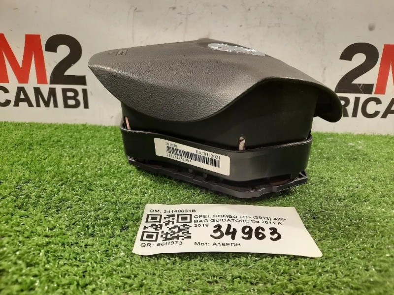 Air-bag Guidatore 34140831B Opel Combo D 2012