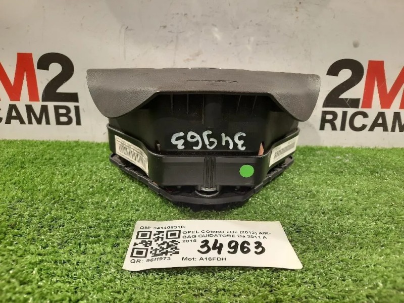 Air-bag Guidatore 34140831B Opel Combo D 2012