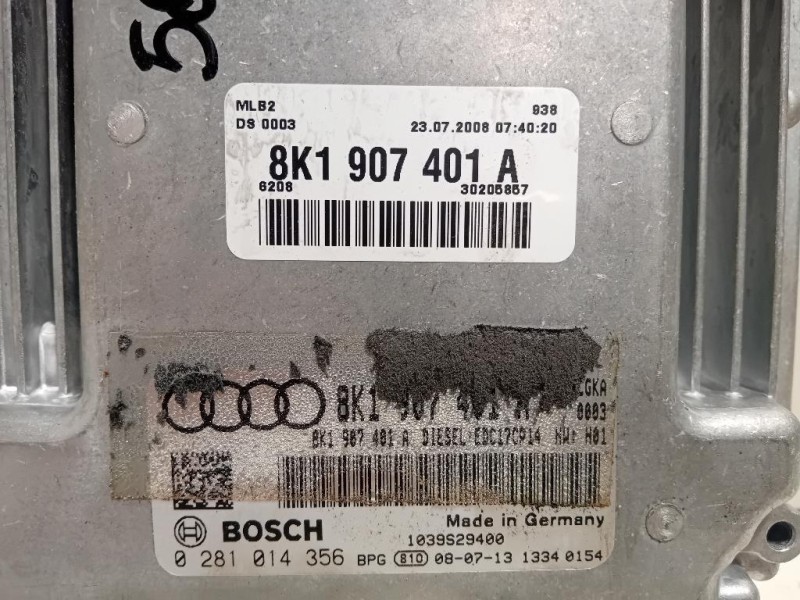 Centralina Iniezione 8K1907401A Audi A5 8T3 2008