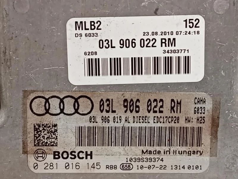Centralina Iniezione 03L 906 022 RM Audi A5 8T3 2008