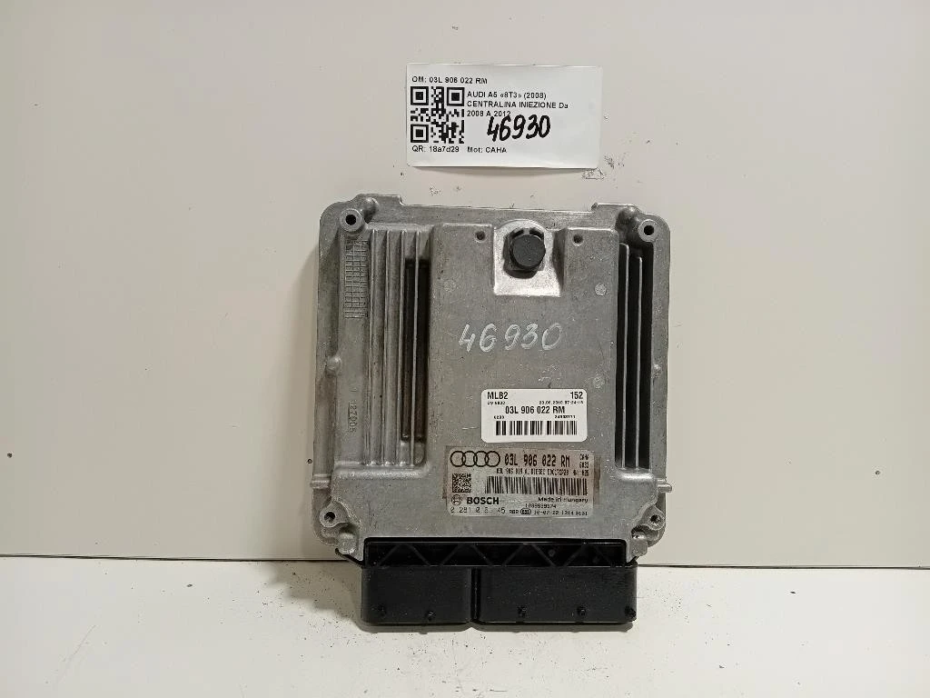 Centralina Iniezione 03L 906 022 RM Audi A5 8T3 2008