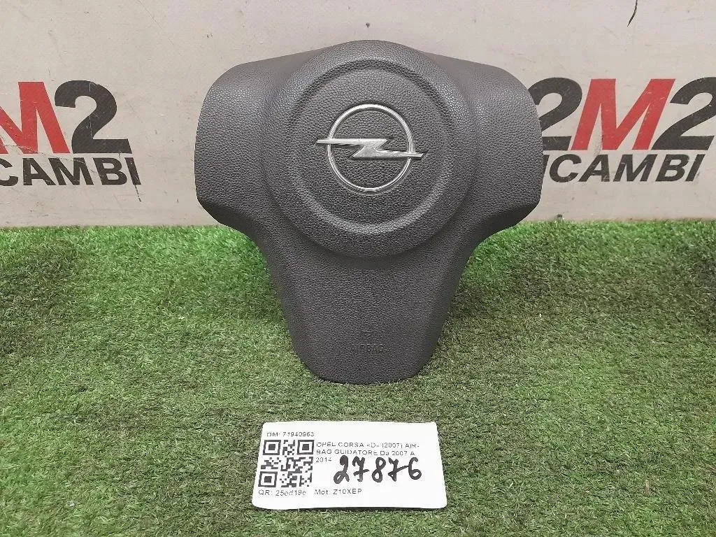 Air-bag Guidatore 71940963 Opel Corsa D 2007