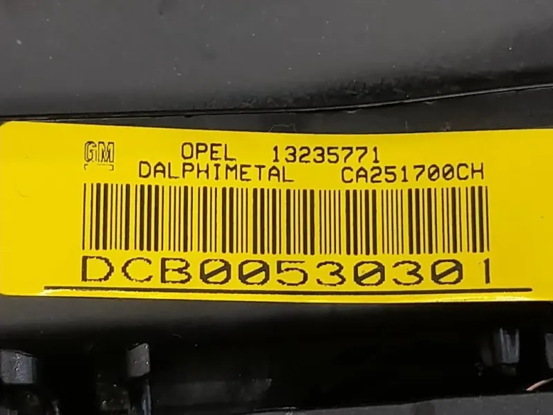 Air-bag Guidatore 13235771 Opel Corsa D 2010