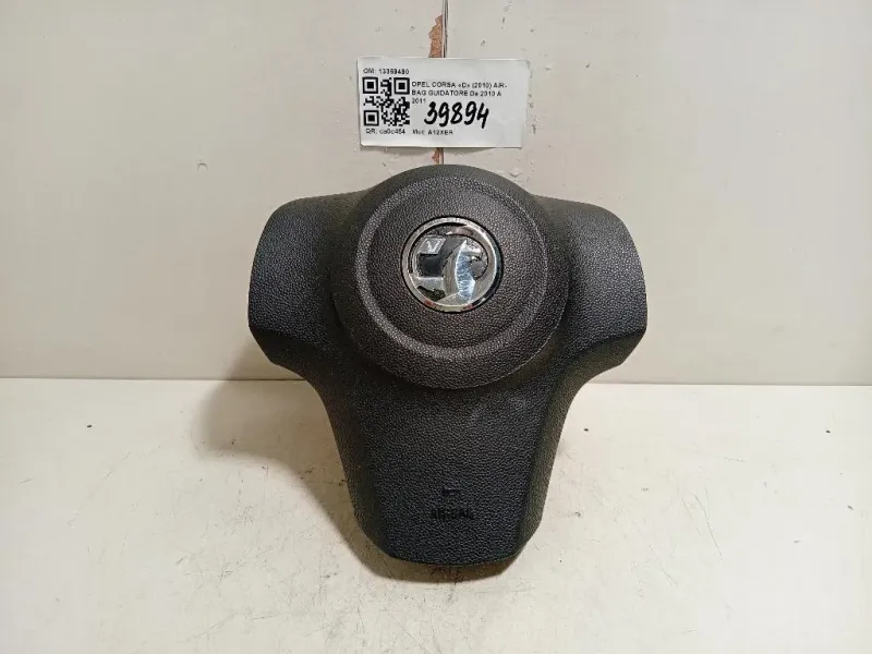 Air-bag Guidatore 13369480 Opel Corsa D 2010