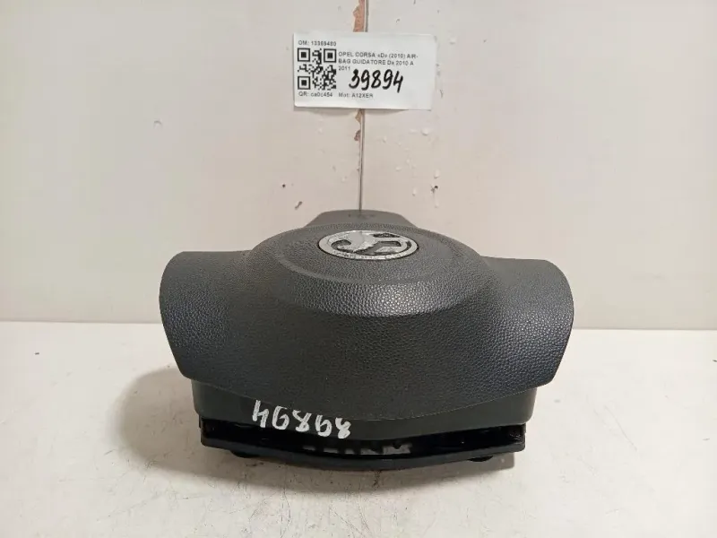 Air-bag Guidatore 13369480 Opel Corsa D 2010
