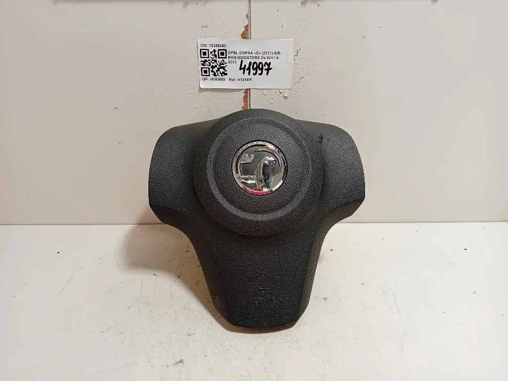 Air-bag Guidatore 13369480 Opel Corsa D 2011