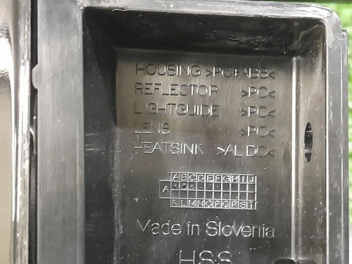 Fanalino LUCE Diurna ANT SX 9815740780 Citroen DS7 Crossback 2017