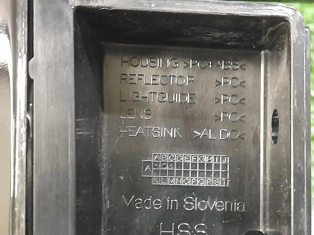 Fanalino LUCE Diurna ANT SX 9815740780 Citroen DS7 Crossback 2017