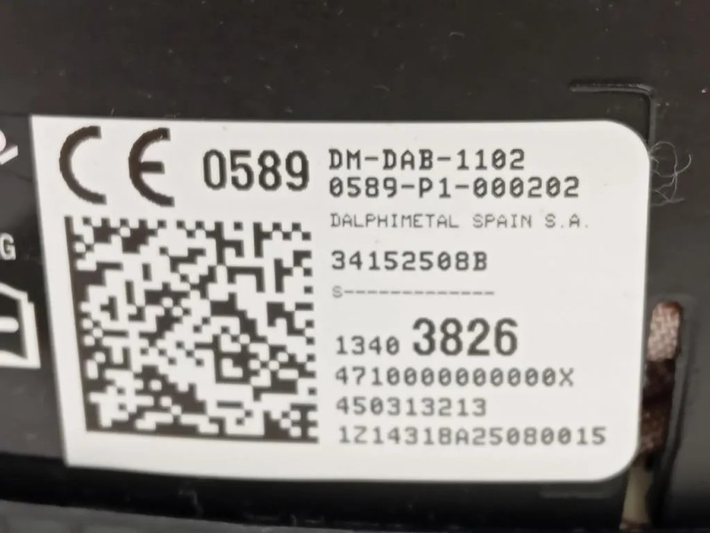 Air-bag Guidatore 39027702 Opel Corsa E 2014