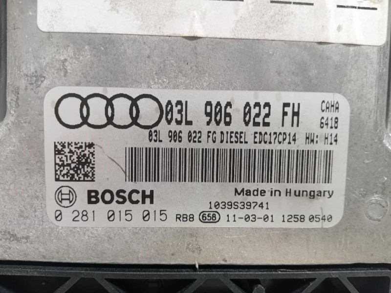 Centralina Iniezione 03L906022 Audi A6 4F2 2008