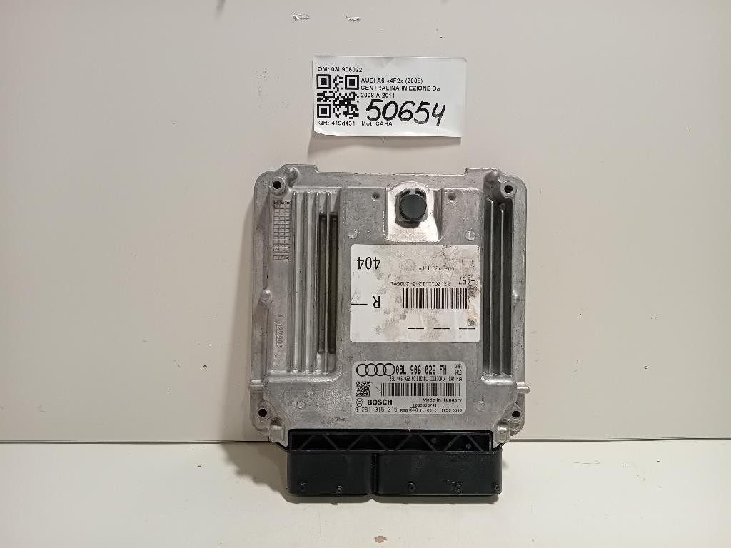 Centralina Iniezione 03L906022 Audi A6 4F2 2008