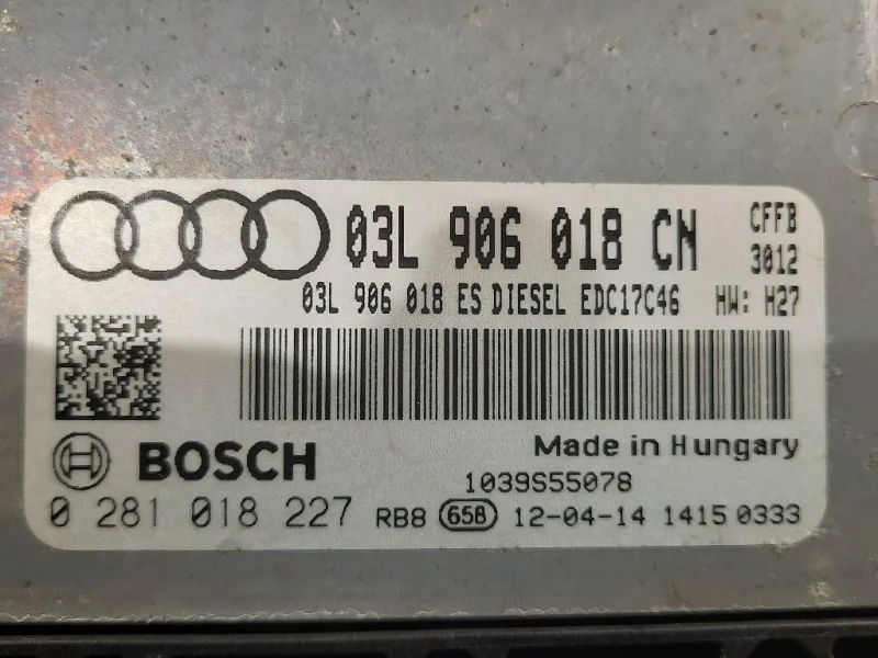Centralina Iniezione 03L906018 CN Audi Q3 8UB 2012