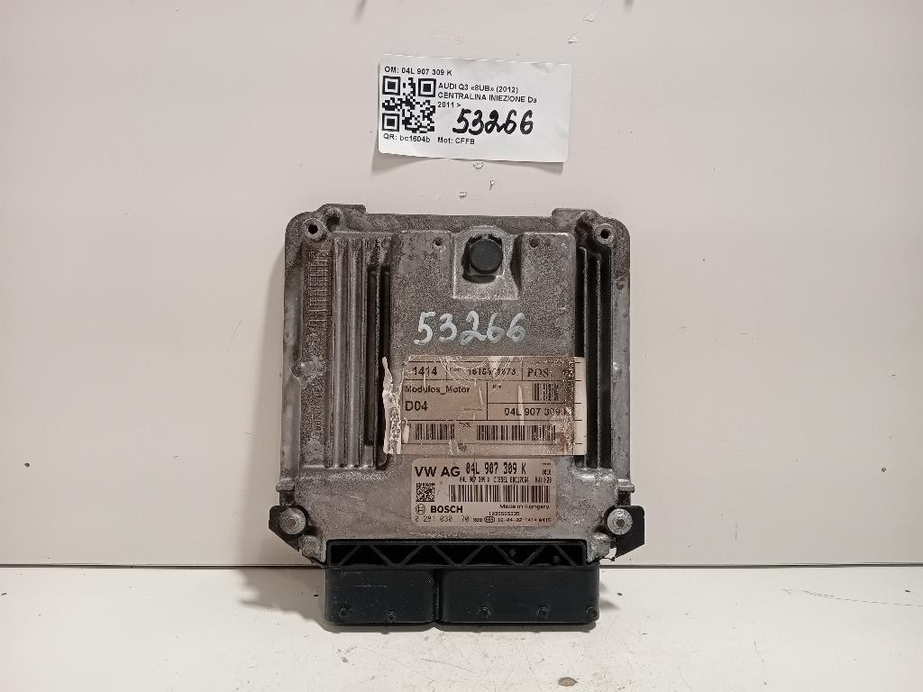 Centralina Iniezione 04L 907 309 K Audi Q3 8UB 2012