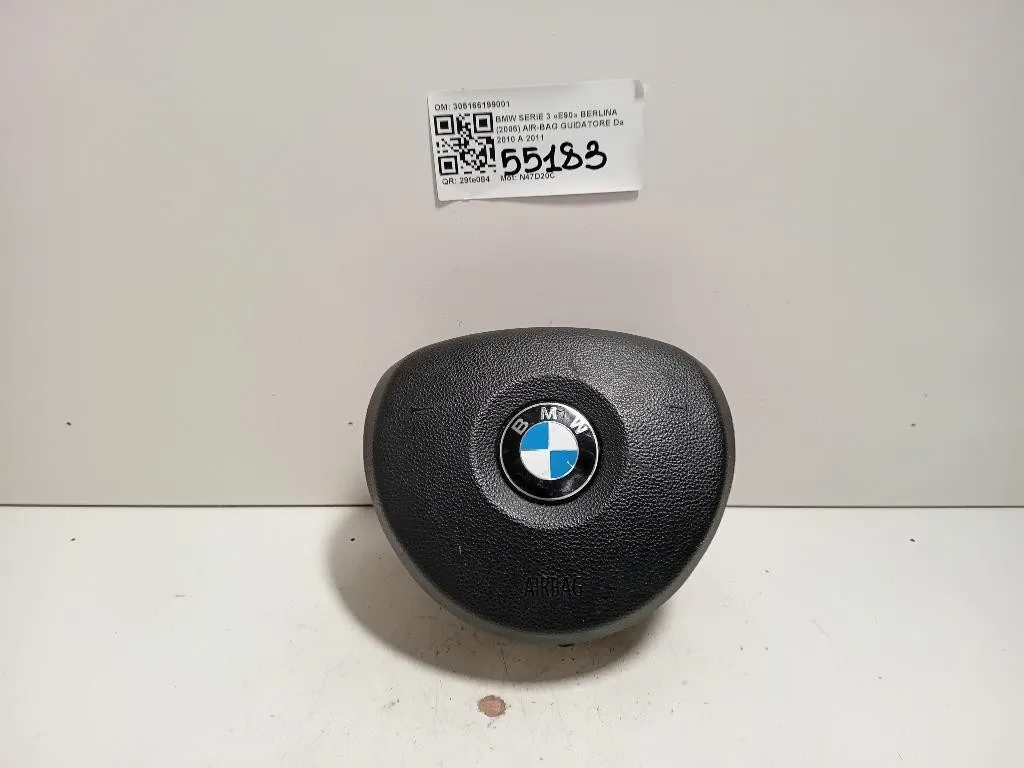 Air-bag Guidatore 305166199001 Bmw Serie 3 E90 Berlina 2005