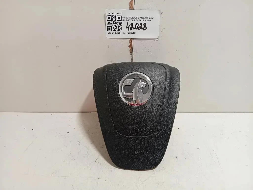 Air-bag Guidatore 95328138 Opel Mokka 2013