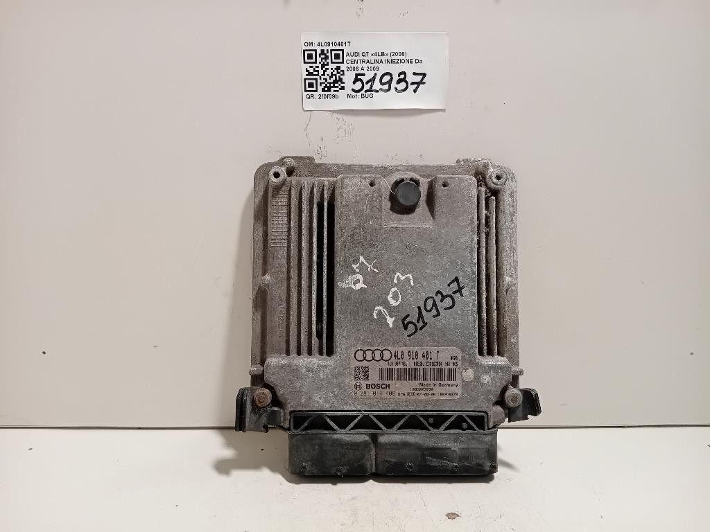 Centralina Iniezione 4L0910401T Audi Q7 4LB 2006