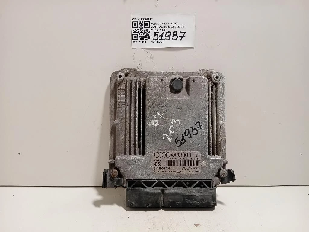 Centralina Iniezione 4L0910401T Audi Q7 4LB 2006