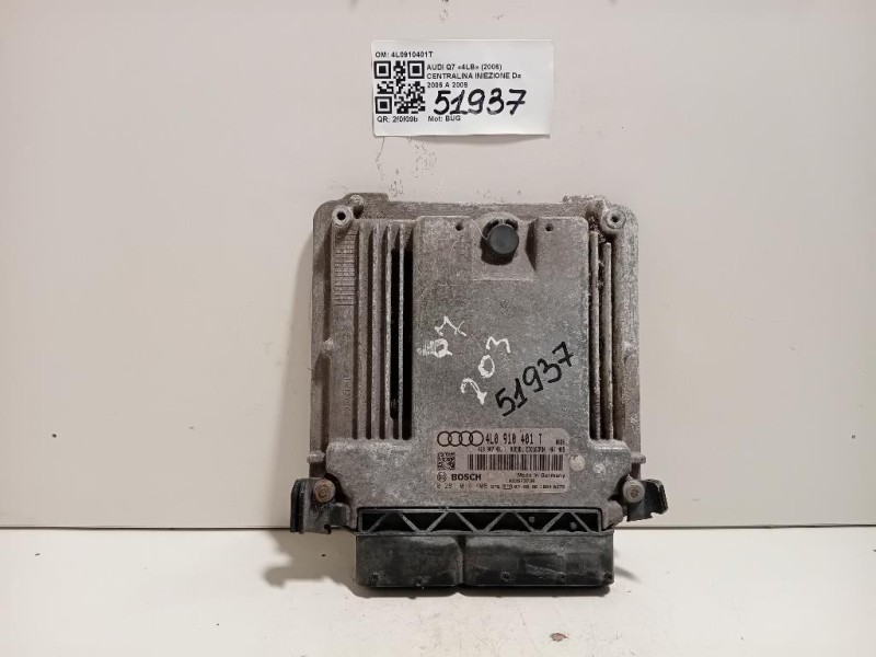 Centralina Iniezione 4L0910401T Audi Q7 4LB 2006