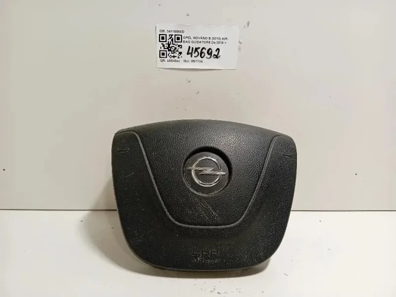 Air-bag Guidatore 34116560D Opel Movano B 2010