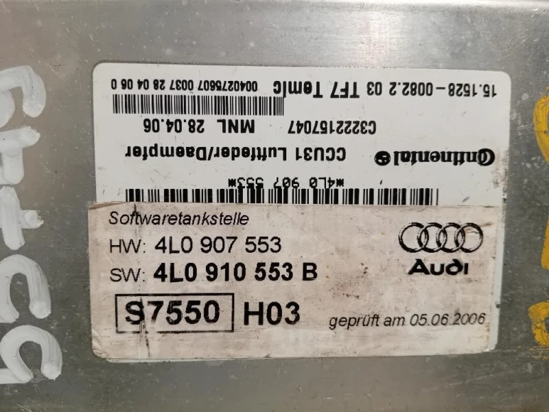 Centralina Iniezione 4L0910553B Audi Q7 4LB 2006