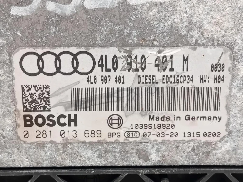 Centralina Iniezione 4L0910401M Audi Q7 4LB 2006